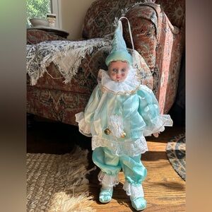 Porcelain Clown Doll